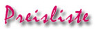 Preisliste
